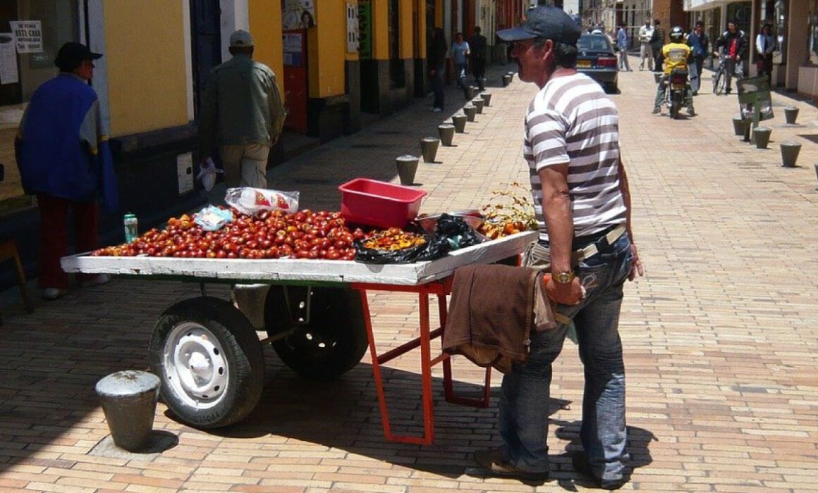 venta informal en Bogotá