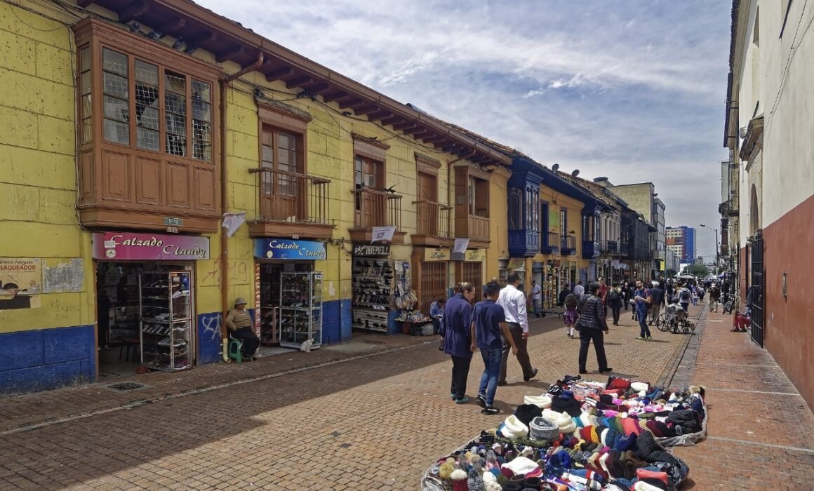 Foto de la calle de Bogotá