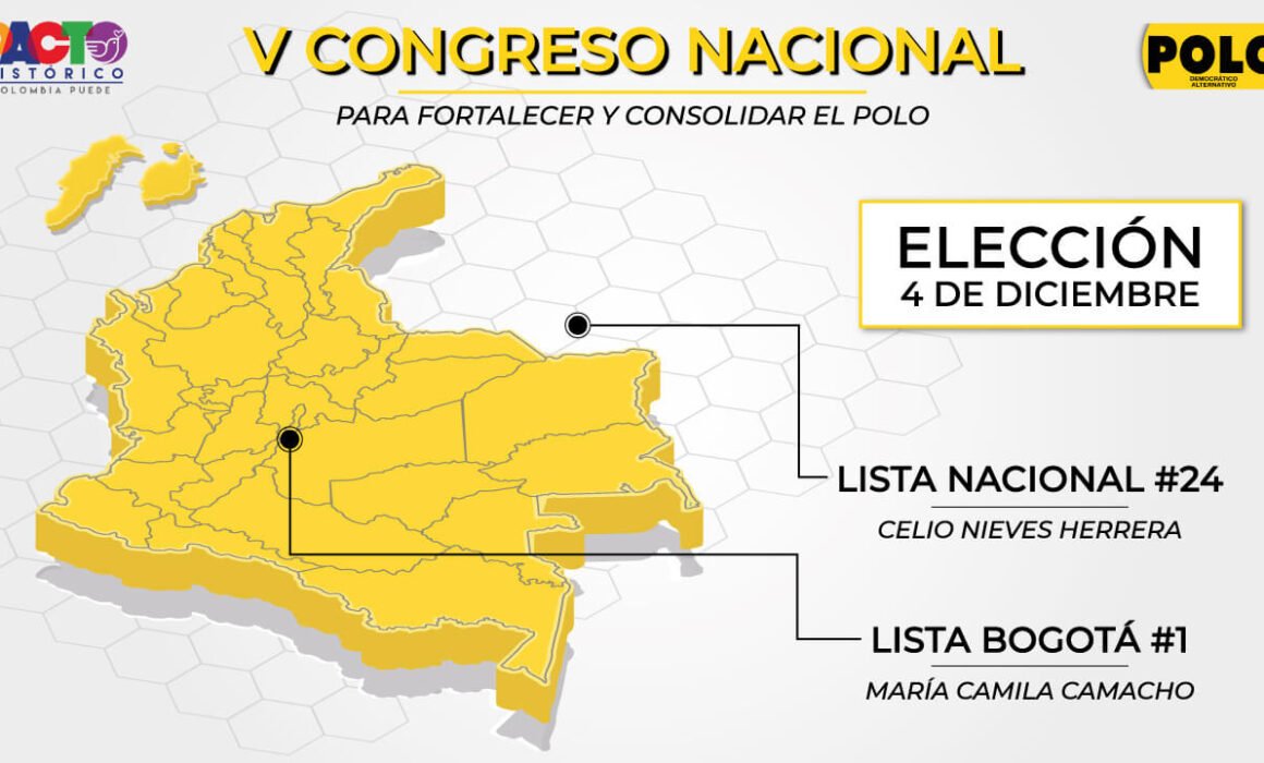 mapa votaciones v congreso polo